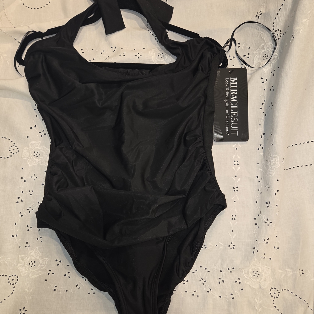 Miraclesuit Women's Black Swimsuit